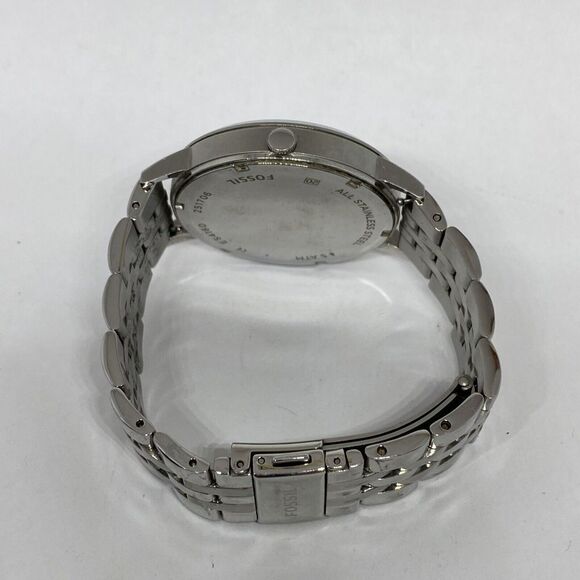 Fossil ES3965 Womens Silver Stainless Steel Analog Dial Quartz Wrist Watch JK872 - Picture 11 of 12